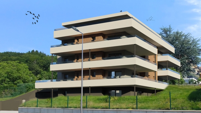 Résidentiel collectif, Construction neuve, Contemporain