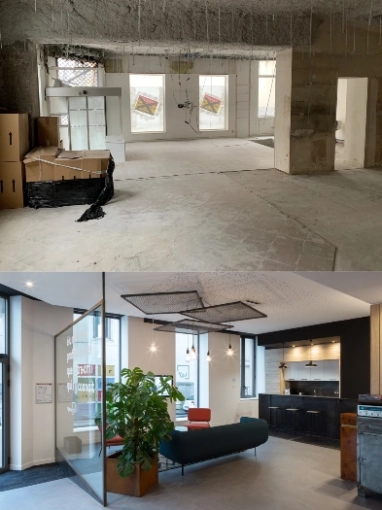 Conversion, Offices, Renovation, Interior Architecture & Design, Restoration, Energy renovation, Vintage, contemporary