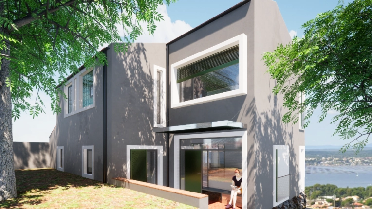 Single-Family Homes, Renovation, Country Homes, Energy renovation, contemporary, Modern