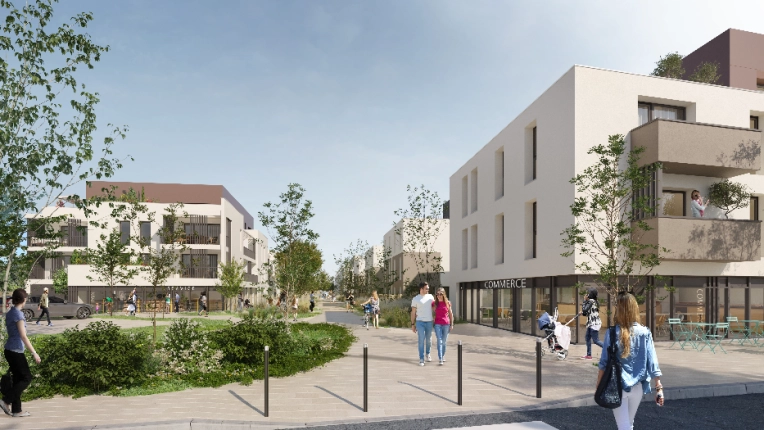 Résidentiel collectif, Construction neuve, Moderne
