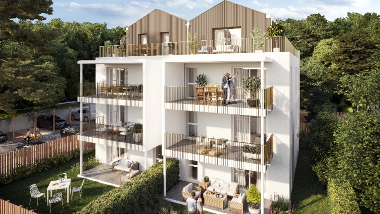Résidentiel collectif, Construction neuve, Contemporain