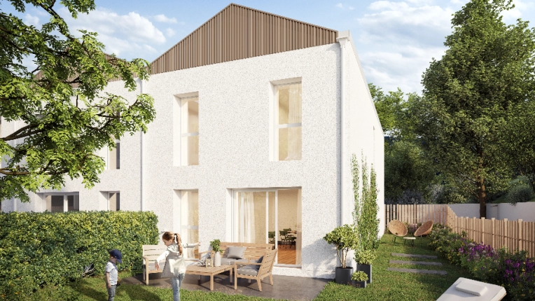 Maison passive / écologique, Construction neuve, Contemporain