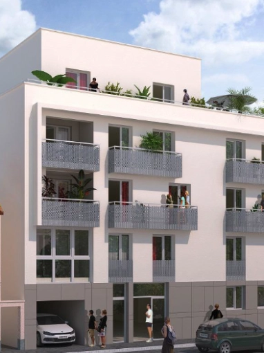 Résidentiel collectif, Construction neuve, Contemporain, Moderne