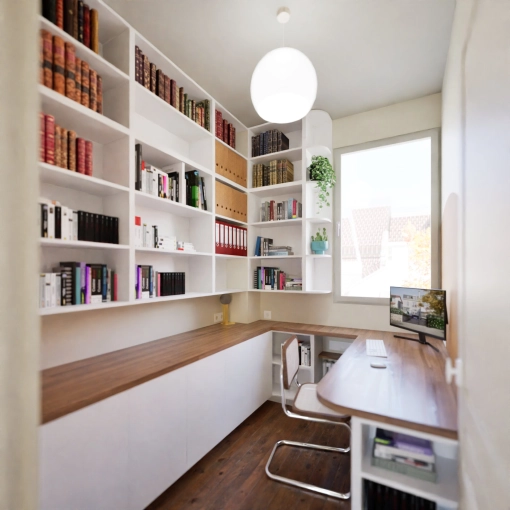 Maison individuelle, Rénovation, Maison de ville, Contemporain