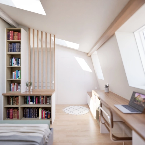 Maison individuelle, Rénovation, Maison de ville, Contemporain