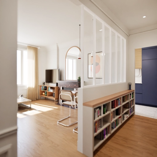 Appartement, Rénovation, Contemporain