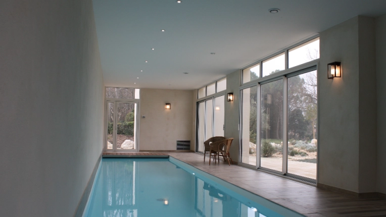 Maison individuelle, Piscine, Extension, Moderne