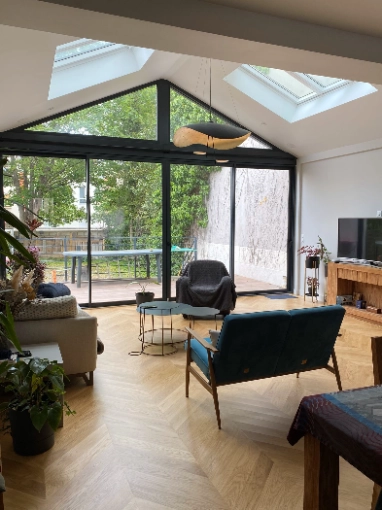Maison individuelle, Extension, Réhabilitation, Contemporain