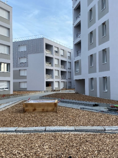 Résidentiel collectif, Construction neuve, Moderne