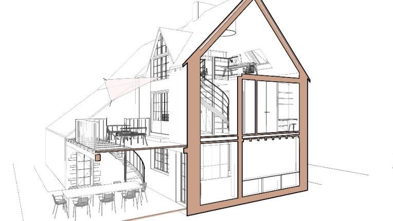Single-Family Homes, Restoration, contemporary