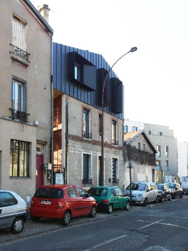 Vertical expension, Multi-unit Residential, Extension, contemporary, historical