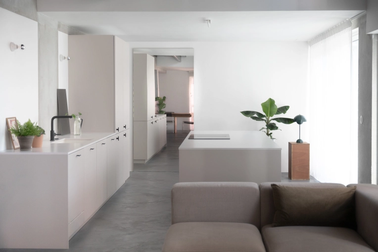 Apartment, Renovation, contemporary, Minimalist