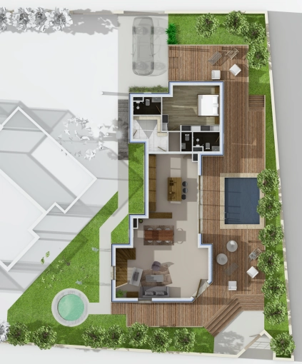 Townhouses, New Build, contemporary