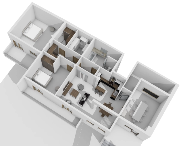 Conversion, Apartment, Modern