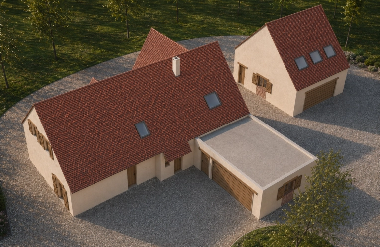 Transformation, Terrasse, Maison individuelle, Chalet / Maison en bois, Rénovation, Maison de campagne, Extension, Aménagement combles, Plan, Permis de construire, Conseil
