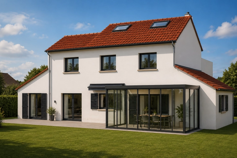 Jardin, Terrasse, Maison connectée (domotique), Extérieur, Maison de ville, Extension, Garage, Plan, Permis de construire, Suivi de chantier, Conseil, Déclaration de travaux