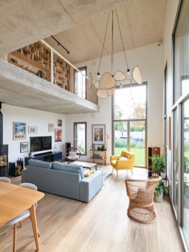 Maison individuelle, Construction neuve, Contemporain