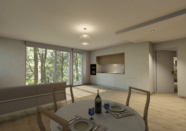 Maison individuelle, Architecture d’intérieur, Minimaliste