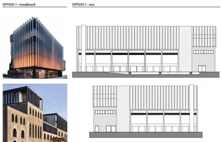 Bâtiment professionnel, Architecture d’intérieur, Contemporain