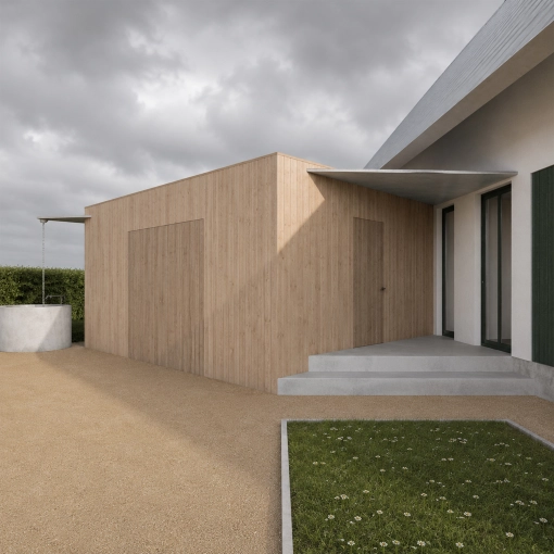 Maison individuelle, Maison passive / écologique, Maison de campagne, Construction neuve, Plan, Permis de construire