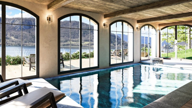 Single-Family Homes, Renovation, Pools, contemporary, Traditional