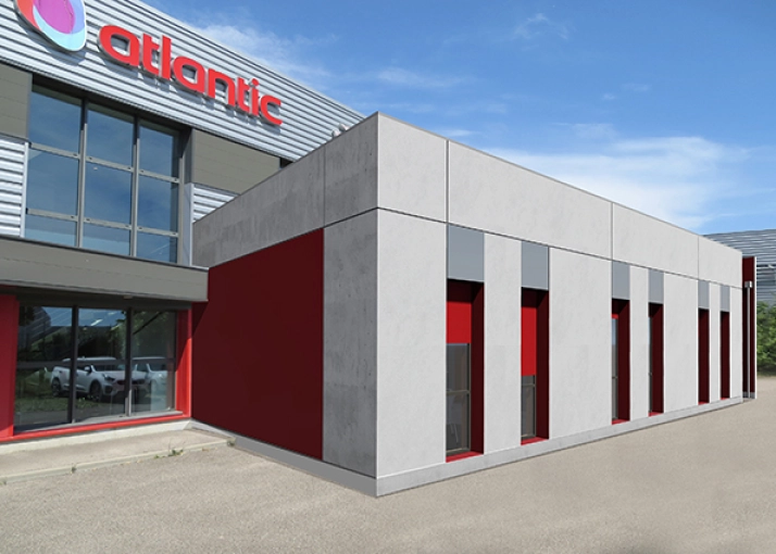 Bâtiment professionnel, Bureau, Hangar, Construction neuve, Contemporain