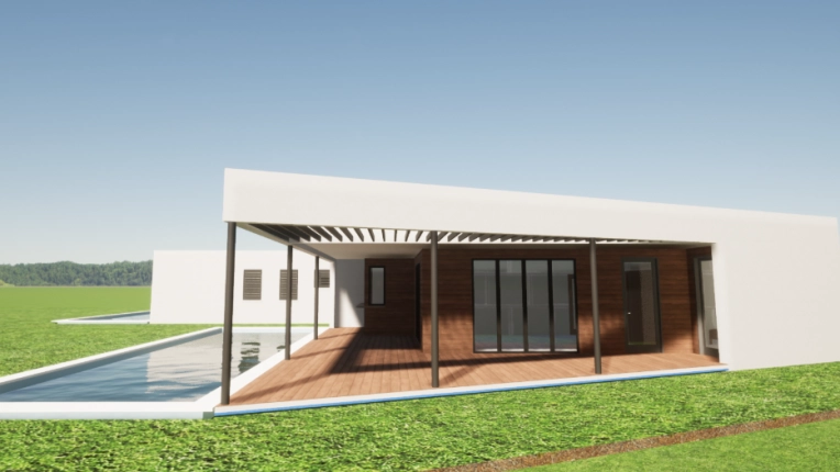 Single-Family Homes, Passive House / Eco-friendly, New Build, Villa, contemporary, Minimalist