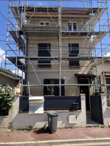 Surélévation, Maison de ville, Permis de construire