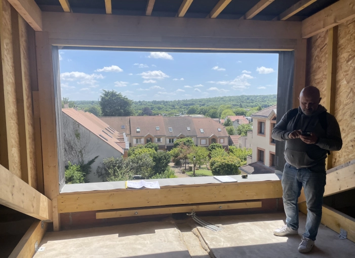Surélévation, Rénovation, Maison de ville, Extension, Suivi de chantier