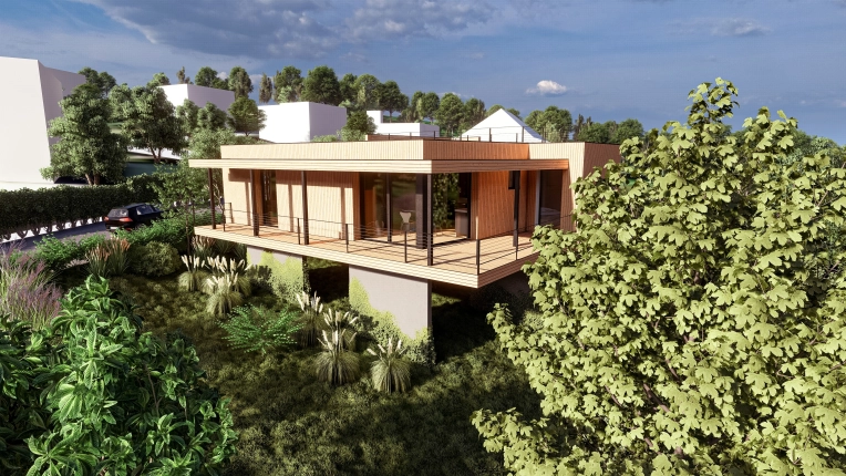 Single-Family Homes, New Build, contemporary