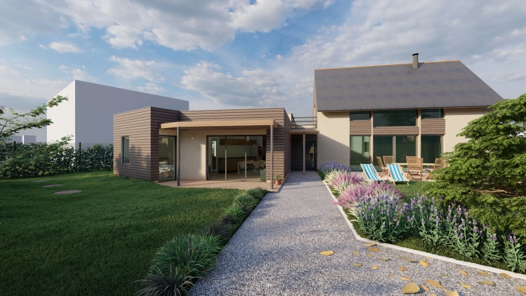 Maison individuelle, Extension, Contemporain