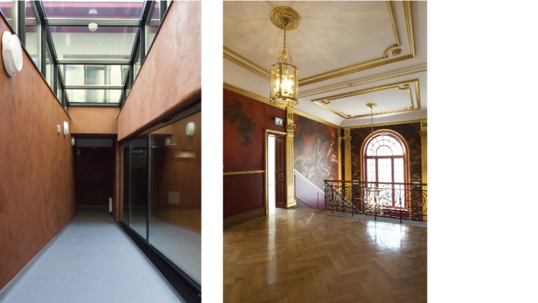 Transformation, Bâtiment professionnel, Bâtiment accueillant du public (ERP), Contemporain, Traditionnel