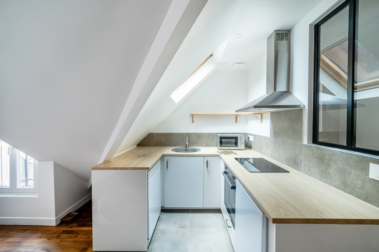 Apartment, Renovation, Interior Architecture & Design, Energy renovation, Attic, contemporary, Classic