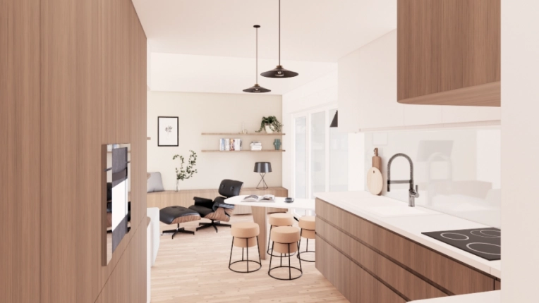 Appartement, Rénovation, Contemporain