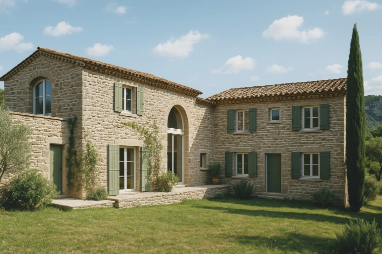 Transformation, Rénovation, Maison de campagne, Architecture d’intérieur, Extension, Traditionnel, Ancien