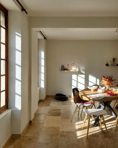 Transformation, Rénovation, Maison de ville, Architecture d’intérieur, Contemporain, Traditionnel, Minimaliste