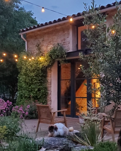 Jardin, Rénovation, Maison de campagne, Architecture d’intérieur, Traditionnel
