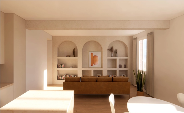 Transformation, Appartement, Rénovation, Architecture d’intérieur, Rénovation énergétique, Contemporain