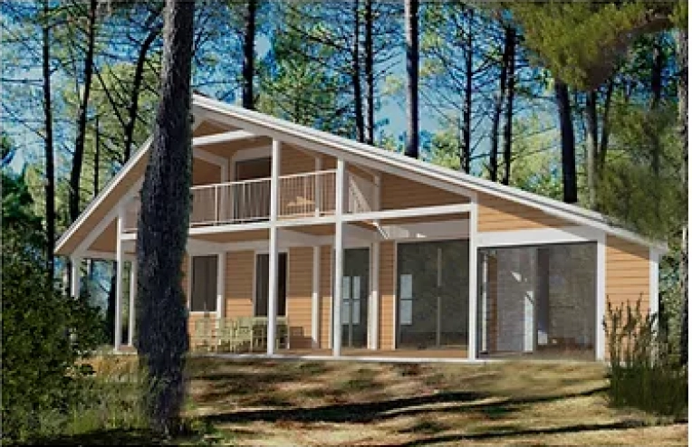 Chalet / Maison en bois, Rénovation, Rénovation énergétique, Contemporain