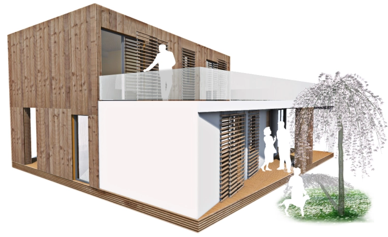 Single-Family Homes, Passive House / Eco-friendly, New Build, contemporary