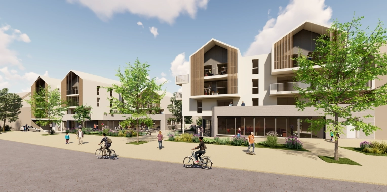 Résidentiel collectif, Construction neuve, Contemporain