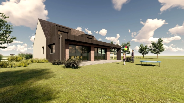 Maison individuelle, Extension, Contemporain
