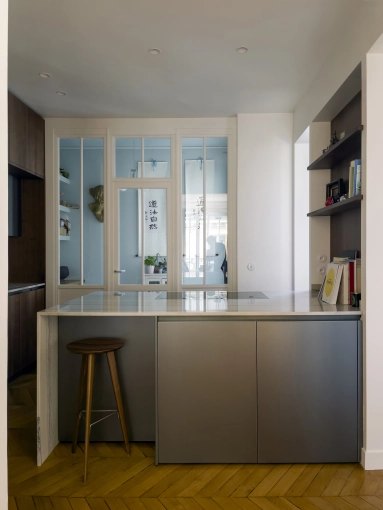 Transformation, Appartement, Résidentiel collectif, Rénovation, Architecture d’intérieur, Rénovation énergétique, Contemporain, Moderne, Traditionnel, Minimaliste
