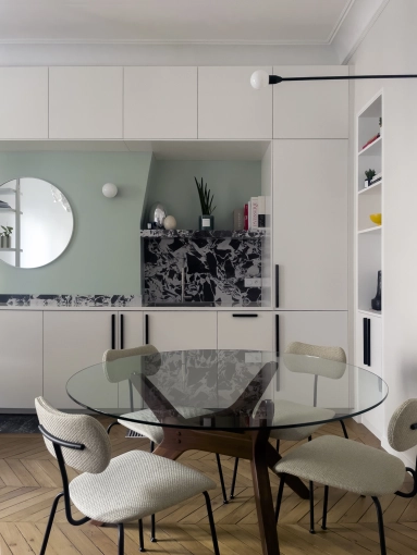 Transformation, Appartement, Résidentiel collectif, Rénovation, Architecture d’intérieur, Rénovation énergétique, Contemporain, Moderne, Traditionnel, Minimaliste