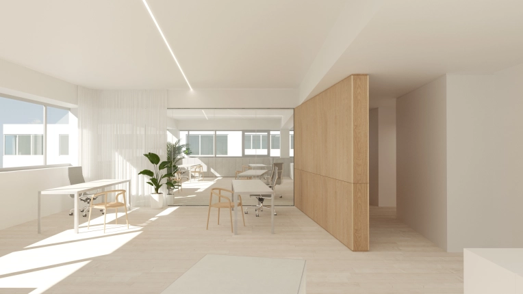 Transformation, Bâtiment professionnel, Bureau, Rénovation, Réhabilitation, Rénovation énergétique, Contemporain, Moderne, Minimaliste