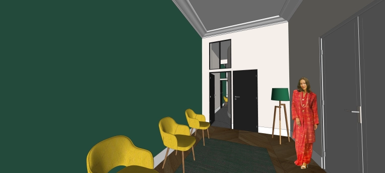 Bâtiment professionnel, Bureau, Architecture d’intérieur, Moderne, Traditionnel, Ancien