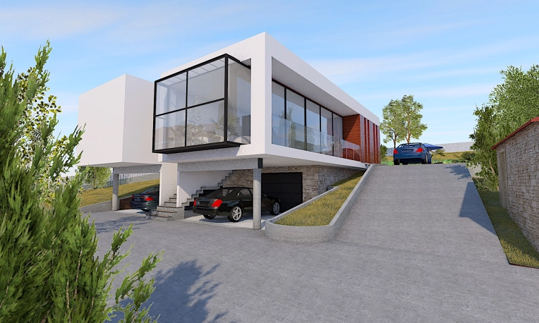 New Build, Villa, contemporary, Modern