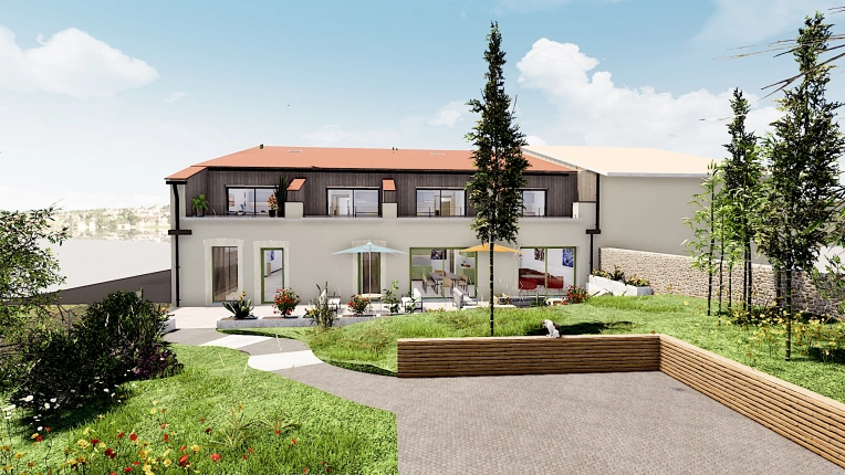 Conversion, Patios & Terraces, Multi-unit Residential, Renovation, Restoration, contemporary, Modern