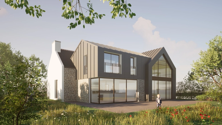 Maison individuelle, Extension, Contemporain