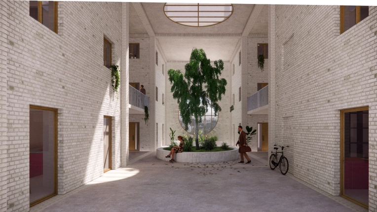 Multi-unit Residential, New Build, contemporary, Modern